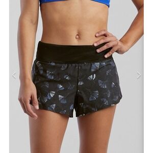 NWT Title Nine Wahine Swim Shorts Small MSRP 65.00 Zip Pocket Lined Adjustable